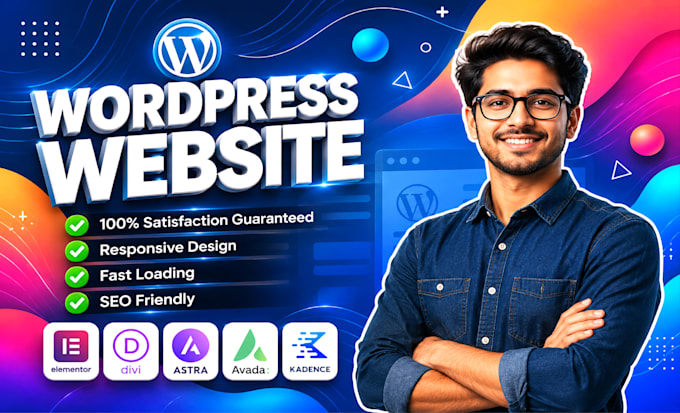 do wordpress website with avada, salient, the7, impreza or divi theme