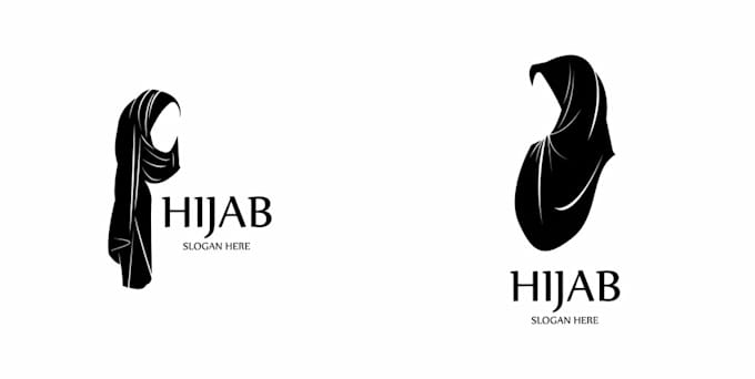 do hijab logo design with 24 hours