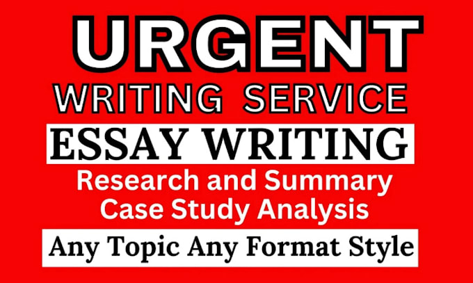 do case study analysis, report, research and summary