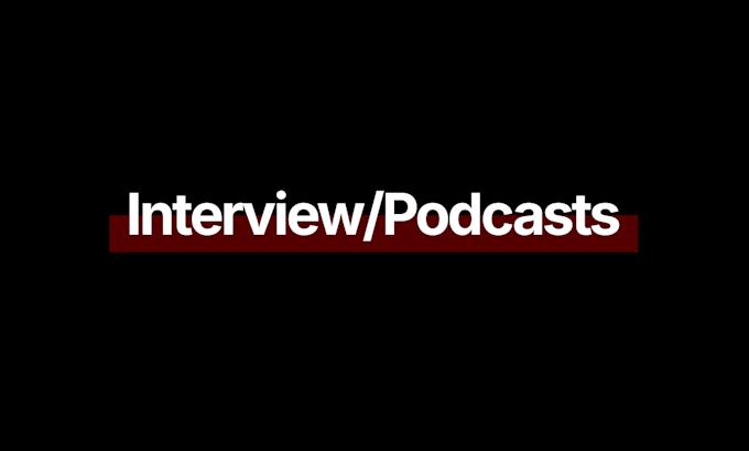 edit a video for your podcast or interview