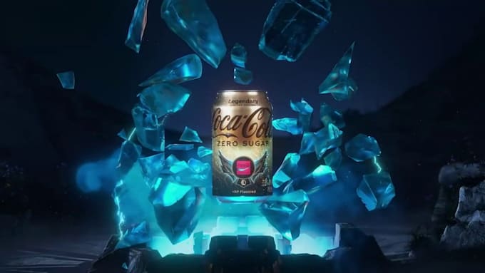 Create 3d beverage animation 3d soda 3d liquid simulation 3d product ...