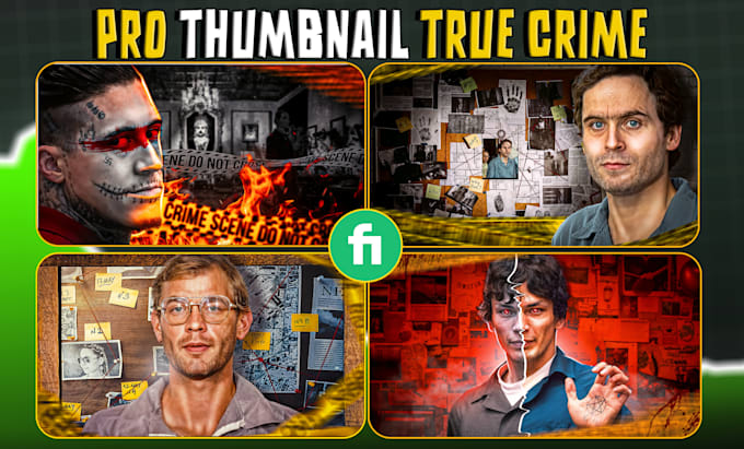 create thumbnails true crime for your channel youtube