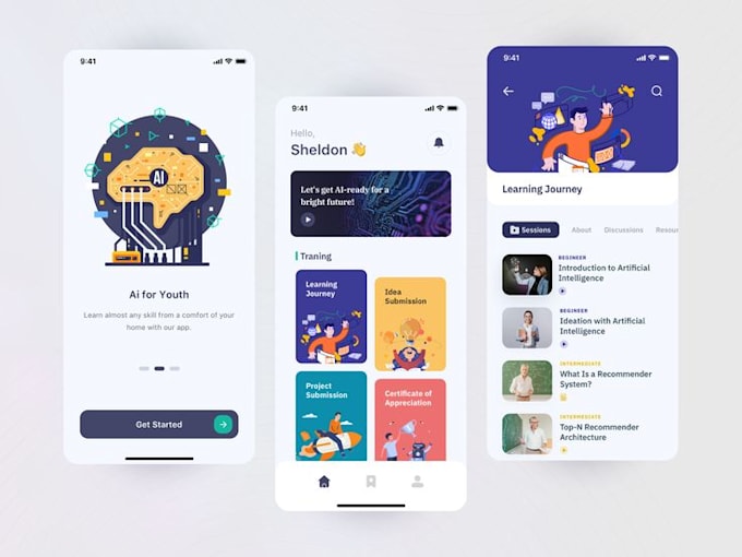 develop ai educational app, kids learning app, quiz app with ai features