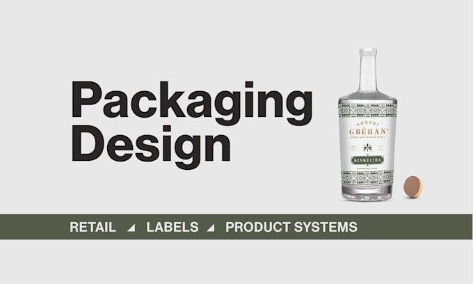 design premium packaging for your product or brand