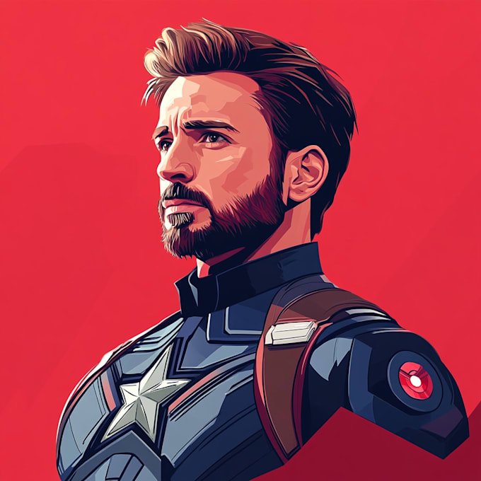 draw comic book illustration webtoon in anime style
