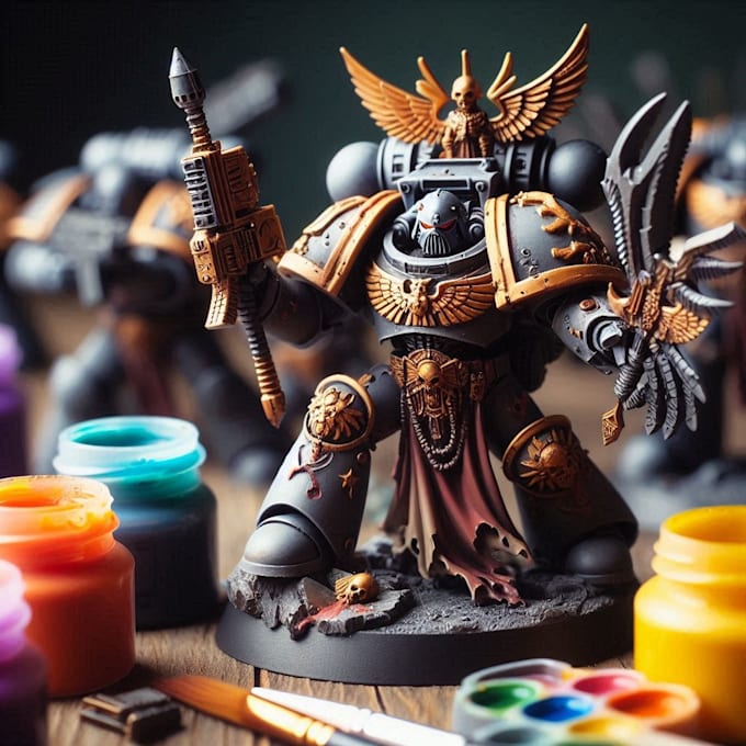 paint your warhammer big 40k, aos