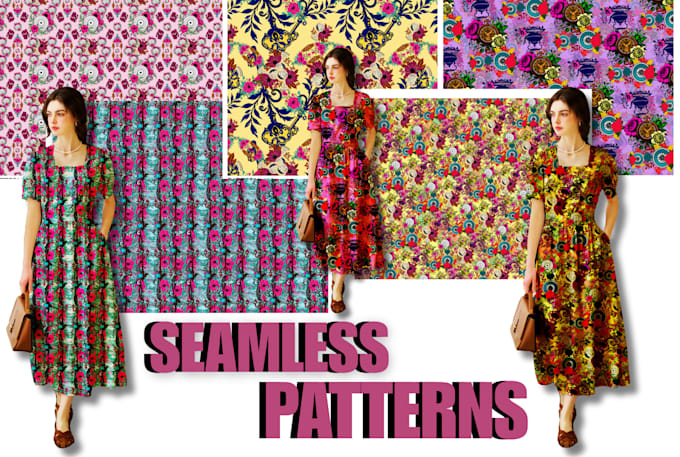 design seamless repeat pattern design textile patterns