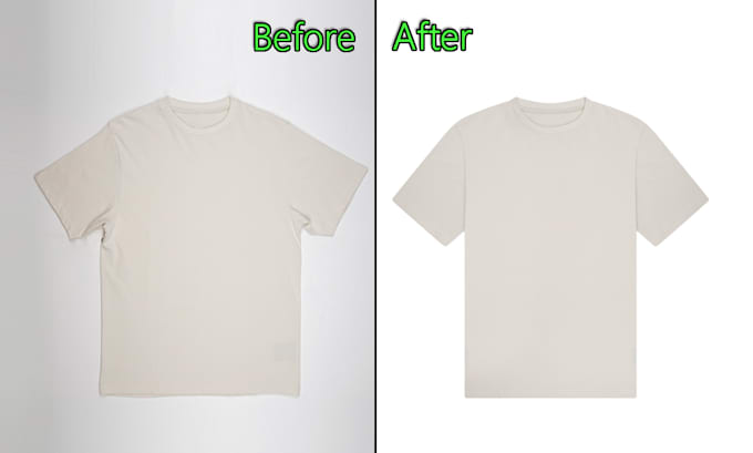 do flat lay ghost mannequin neck joint clothing   service