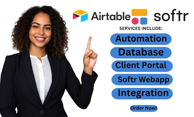 do airtable interface, airtable automation,airtable database,client portal,softr