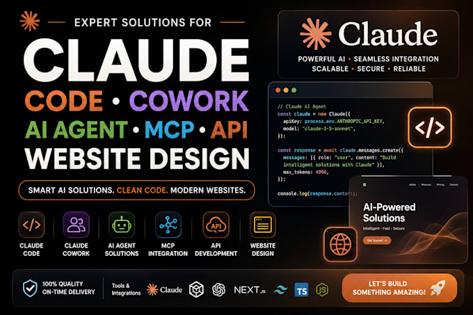 fix claude code claude cowork ai agent claude mcp API claude website design