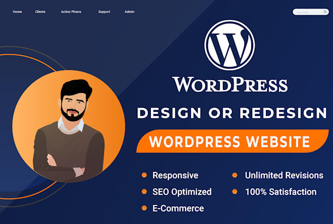 do responsive wordpress design, shop, ecommerce website