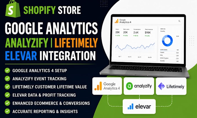 do shopify store for google analytics analyzify lifetimely elevar integration