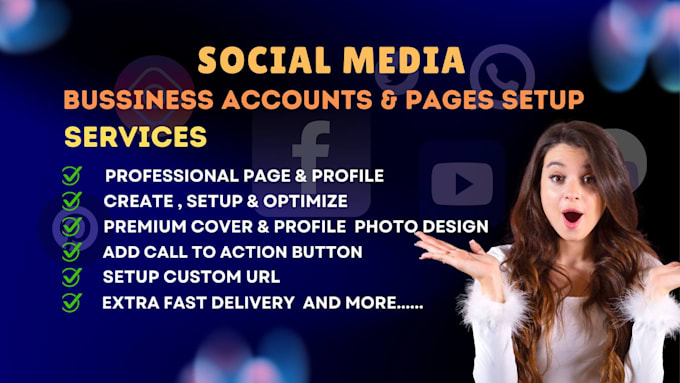 do professional facebook business page creation and optimization