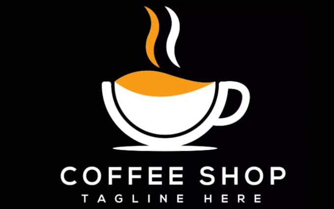 create a professional coffee shop logo design