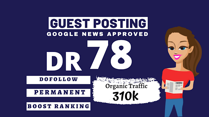 publish general guest post DR 78 with dofollow backlinks