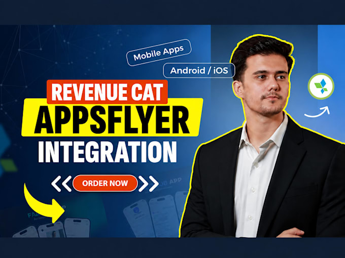 integrate appsflyer, revenuecat sdk, in app purchase into android ios flutter