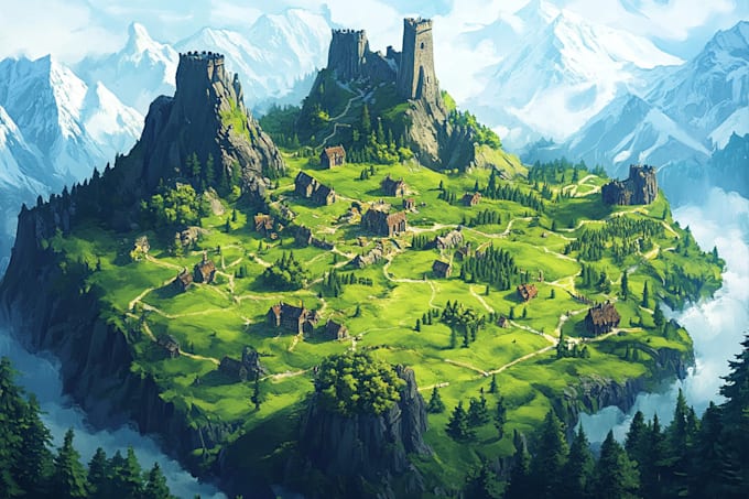 make a fantasy map for your dnd game
