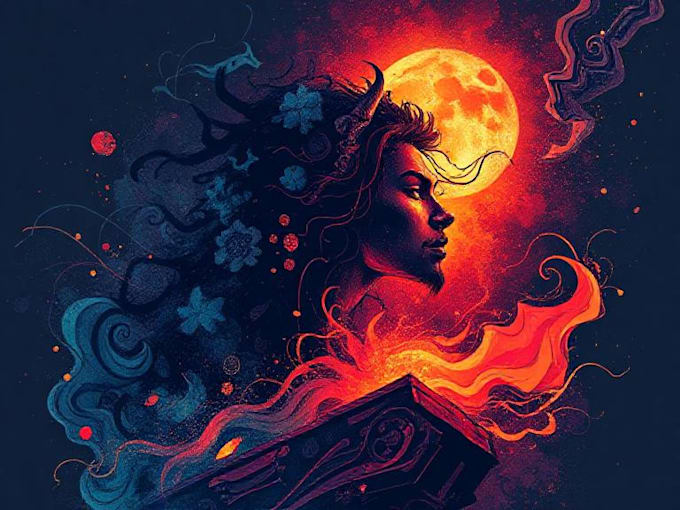create artistic vector illustration