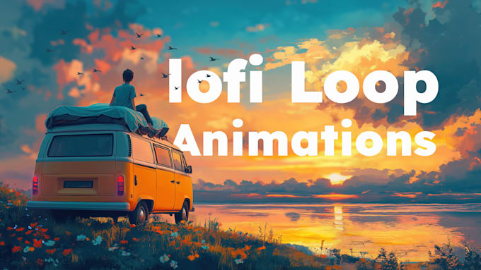 create relaxing lofi animation loops that improve your audience
