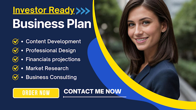 write your investor ready business plan