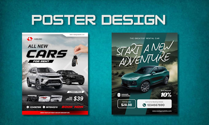 Create professional poster designs for your brand by Digitalmindshub ...