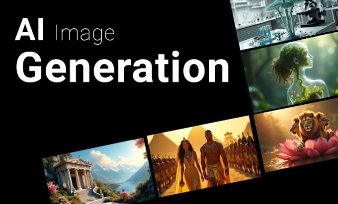 create stunning ai generated images, illustrations as an ai artist