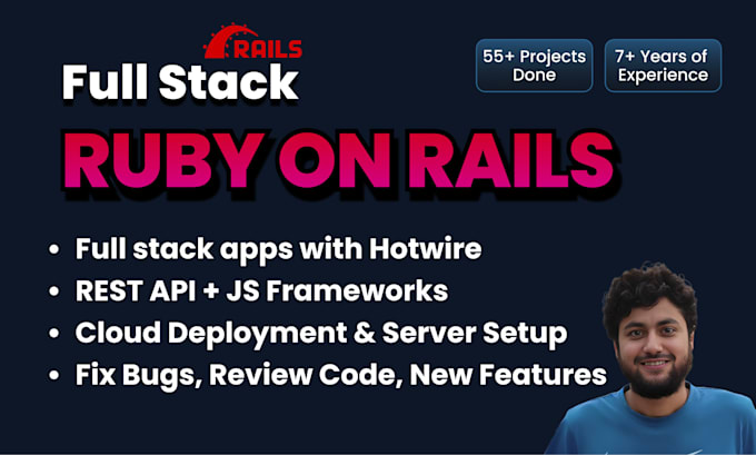 build fullstack ruby on rails application with hotwire react vue angular svelte