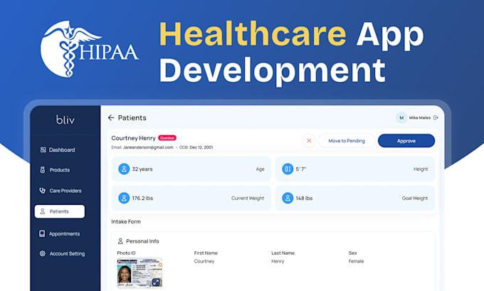 do healthcare hipaa compliant app development