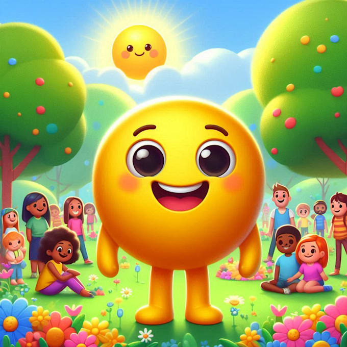 draw you as yellow cartoon character