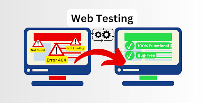 do QA, automated usability testing for website or web app, bugs, review