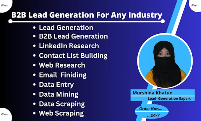 do b2b lead generation for any industry