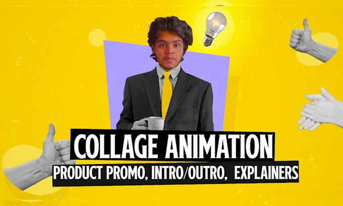 craft brand video in paper collage, vox style