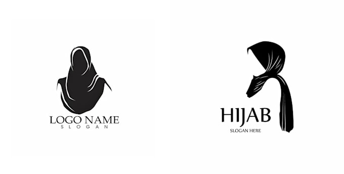 do unique hijab logo design  for your brand
