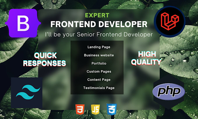 be your senior full stack website developer