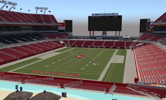 do 3d stadium animation, 3d sport complex, 3d stadium design, 3d rendering