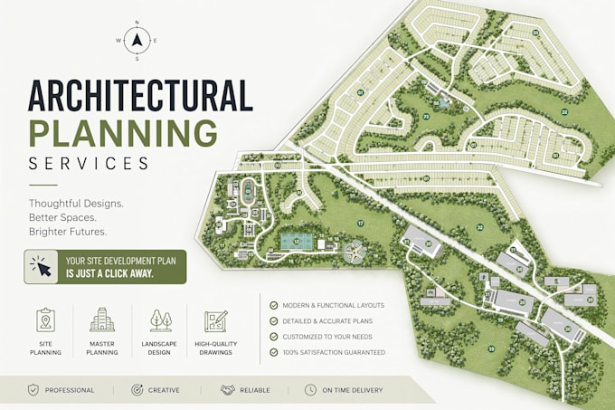 design a site plan that maximizes land value and sales