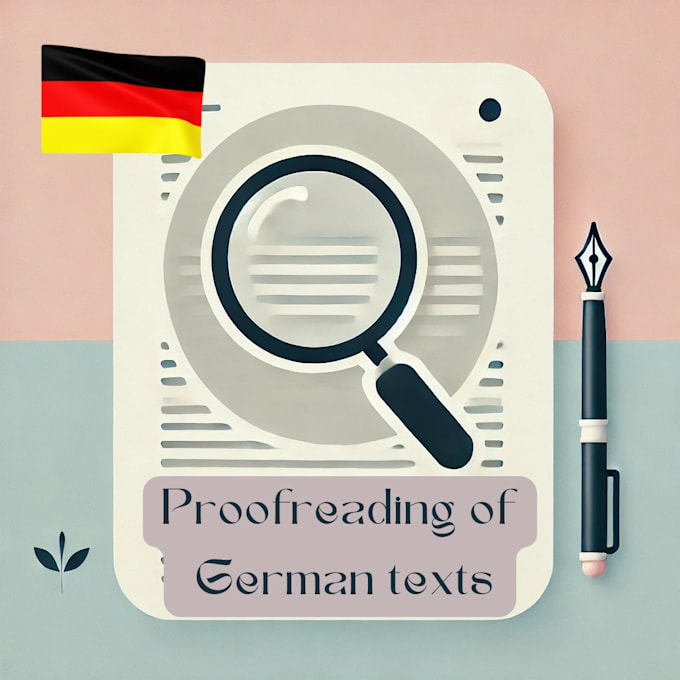 proofread your german texts