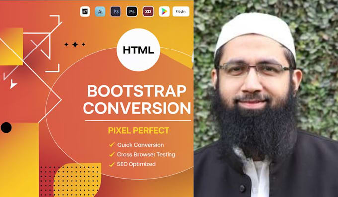 convert psd to html, xd to html,figma to html responsive bootstrap tailwind CSS
