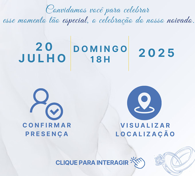 convite interativo para festas