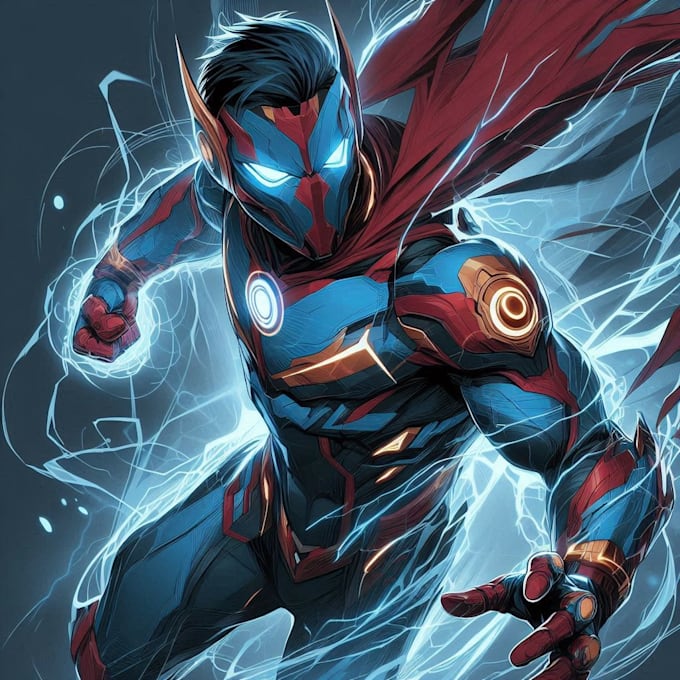 design superhero character design art