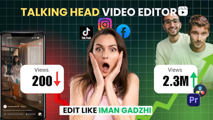 edit your youtube talking head video or podcast videos
