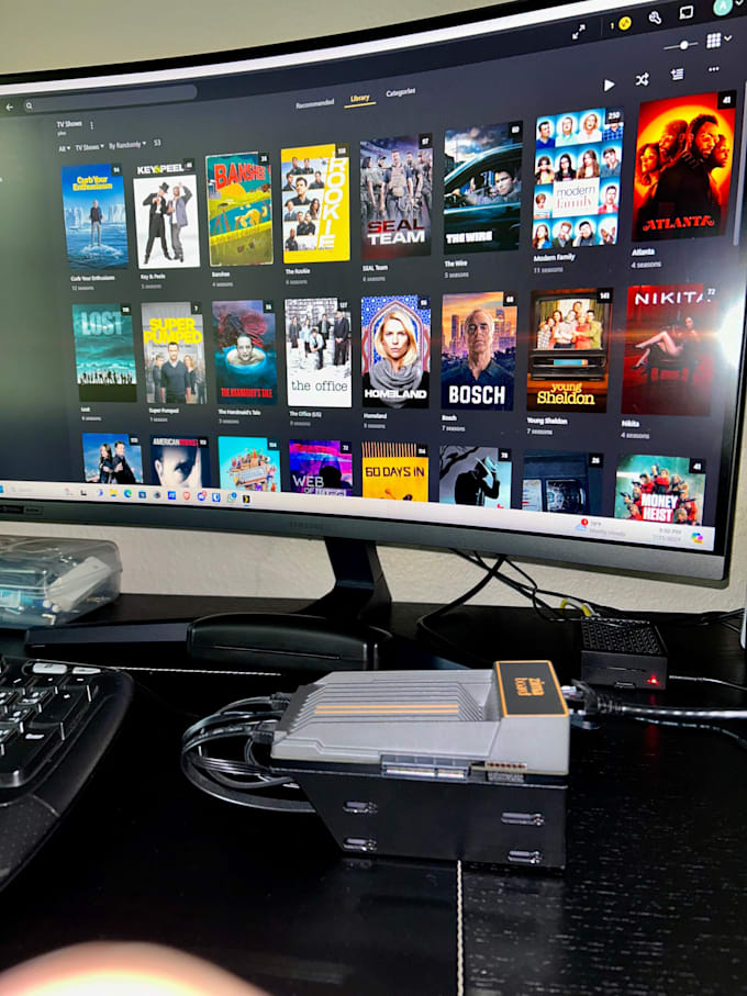 install and configure your plex jellyfin or emby media server