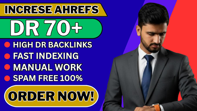 incrrease domain rating dr50 dr70 ahrefs dr