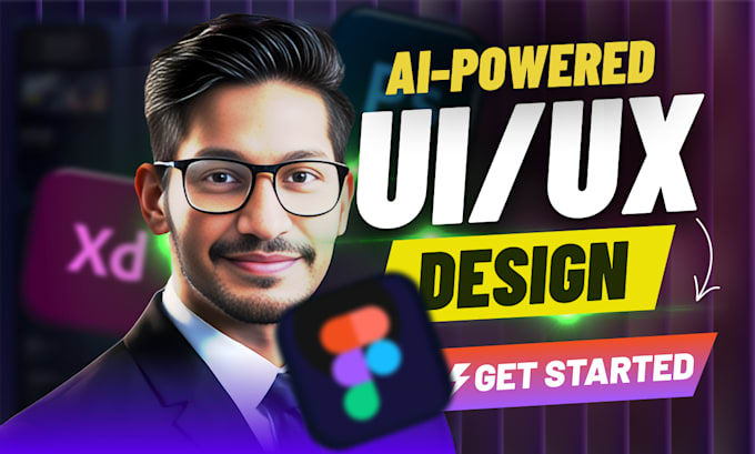 do ai uiux website design, apps, landing pages, wireframe in figma
