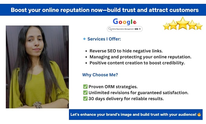 manage your online reputation with expert ORM strategies