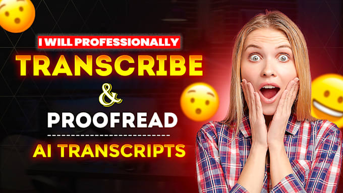 edit your ai generated transcripts in 24 hours