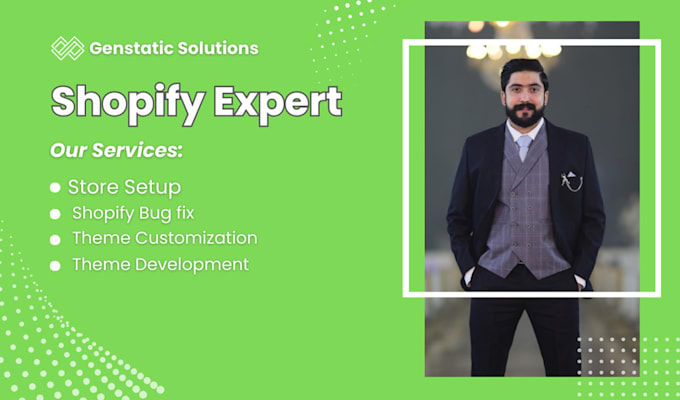 develop, design and kickstart your ecommerce shopify website