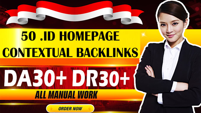 provide high da DR indonesian contextual dofollow  backlinks