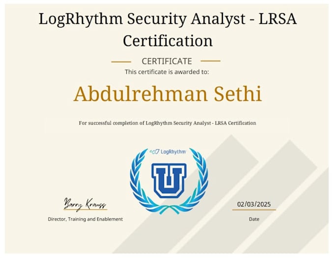 be your soc analyst or threat hunter