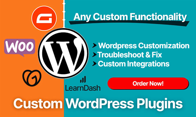 be your expert custom wordpress plugin developer or wordpress customization